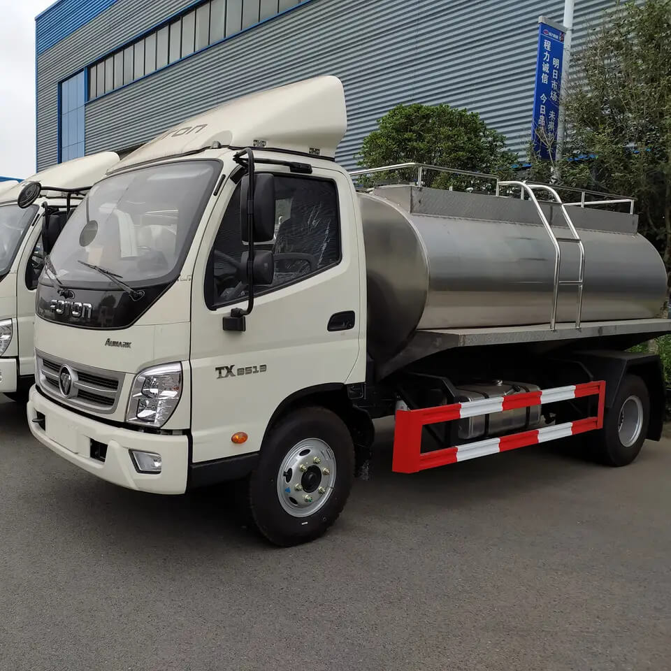 Foton Auman 4X2 5000Liters Milk Tanker Truck
