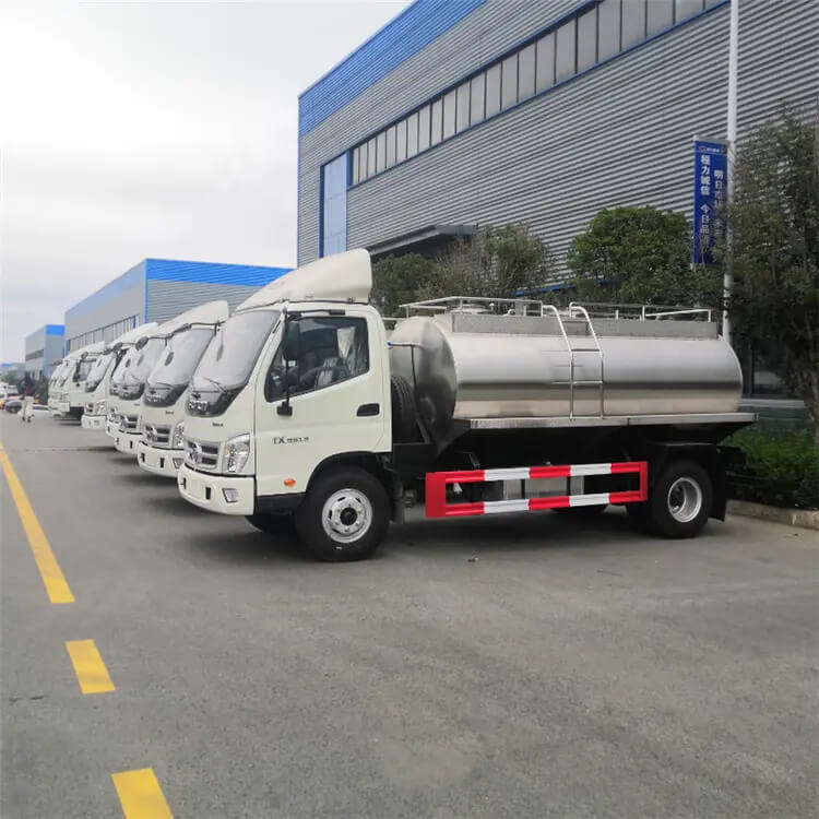 Foton Auman 4X2 5000Liters Milk Tanker Truck