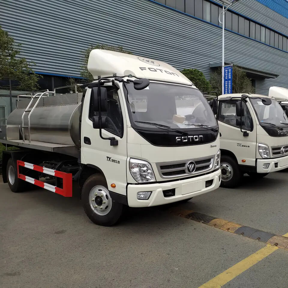 Foton Auman 4X2 5000Liters Milk Tanker Truck