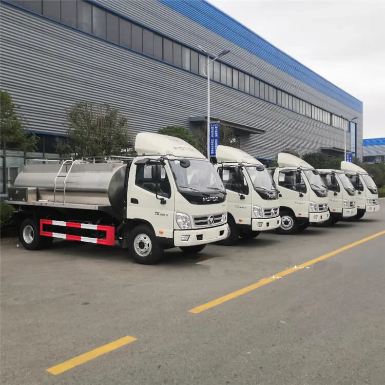 Foton Auman 4X2 5000Liters Milk Tanker Truck