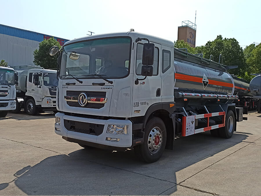 Hydrochloric Acid Chemical Liquid Tanker Truck 12 Cbm