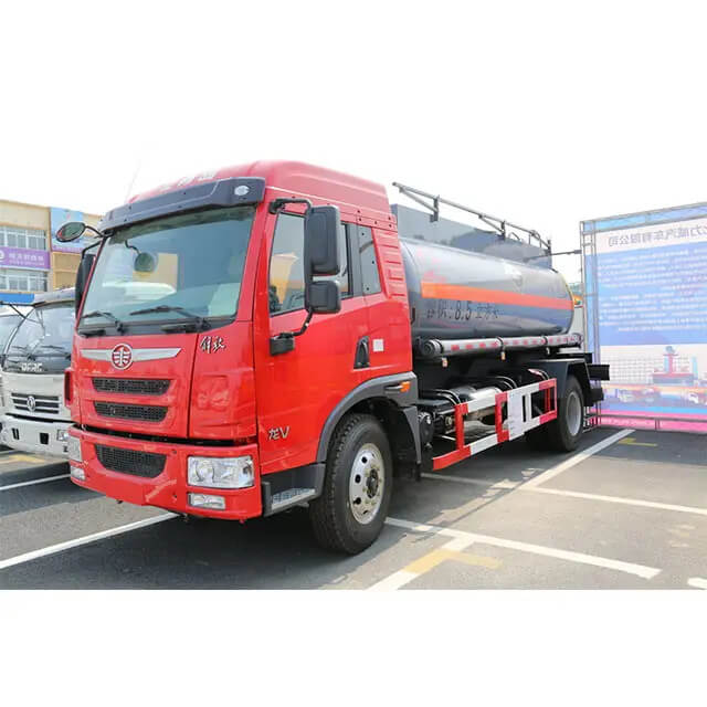 FAW 10 CBM Liquid Chemical Tank Truck