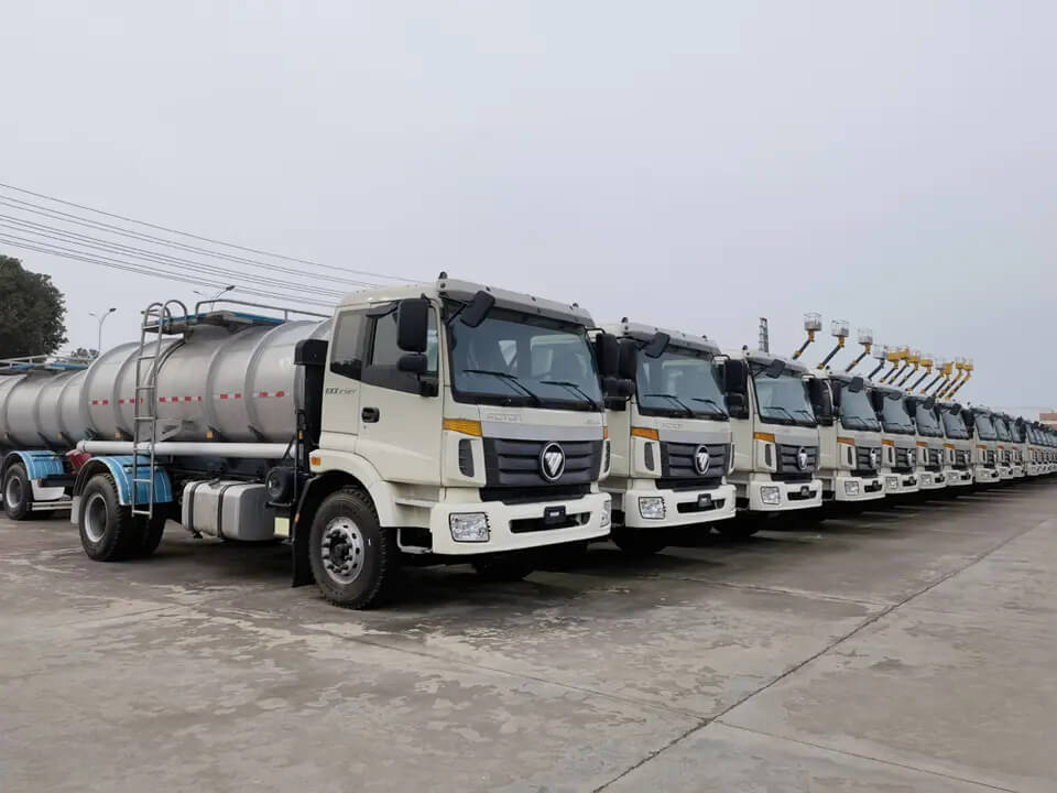 10Tons Potable Drinking Water Transport Tank Truck