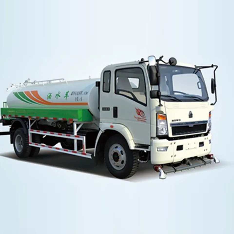 HOWO 8cbm Water Bowser Water Tank Truck