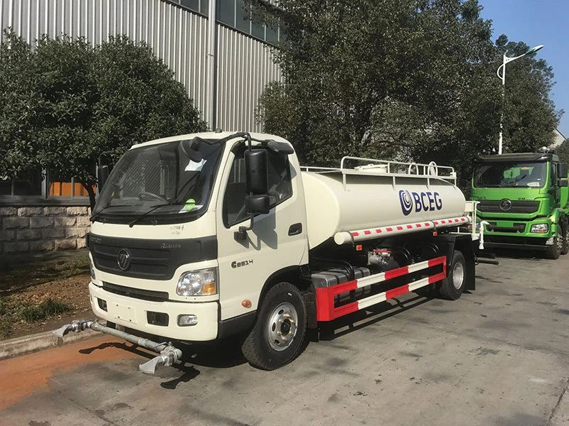 Foton Left Hand Drive 5000L Water Sprinkler Truck