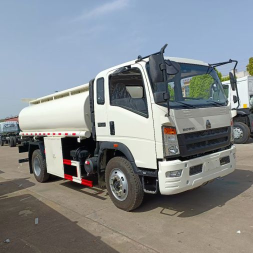 Oil Fuel Tanker Truck With Dispenser Refilling System