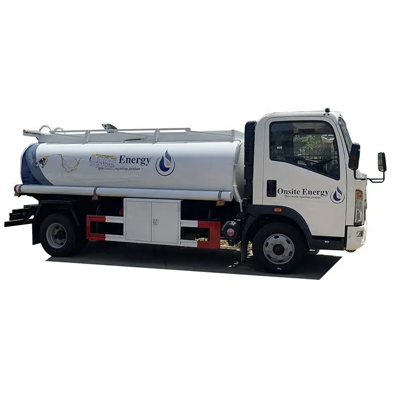 4 Tons Carbon Steel Fuel Dispenser Truck