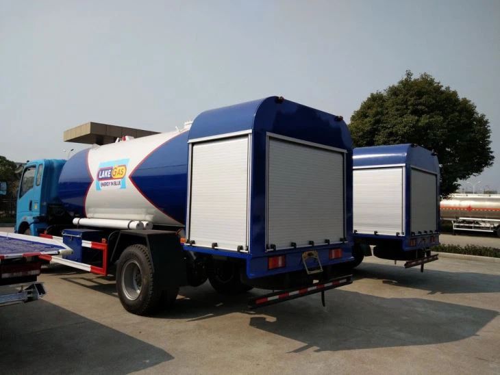 Howo 10 wheel 15000L Propane Tank Truck