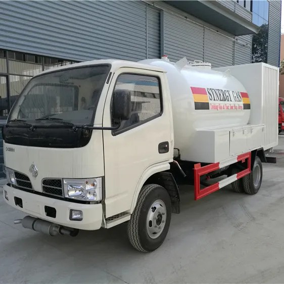 2 Metric Tons LPG Gas Refueling Tanker Truck