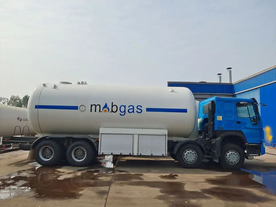 35000 Litres LPG Tank Truck LPG Bobtail Truck