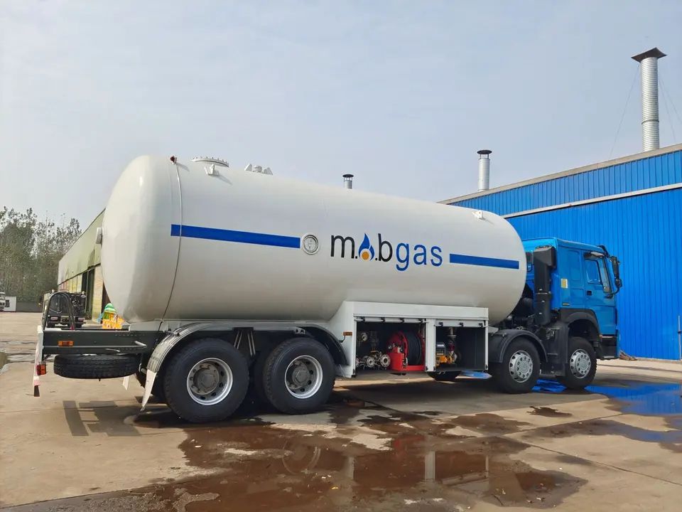 35000 Litres LPG Tank Truck LPG Bobtail Truck