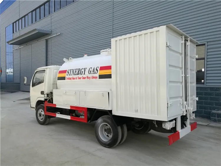 2 Metric Tons LPG Gas Refueling Tanker Truck