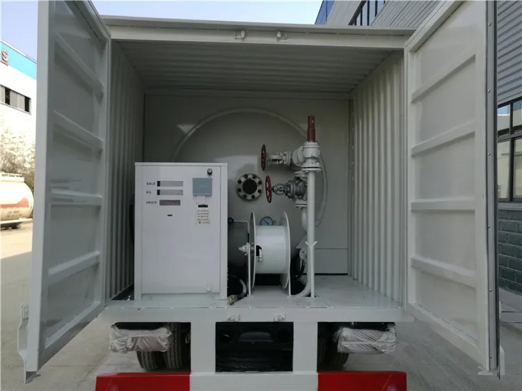 2 Metric Tons LPG Gas Refueling Tanker Truck