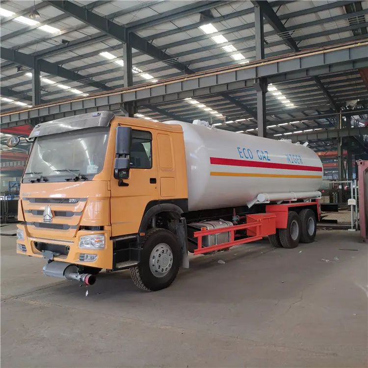 20000 Liter HOWO Propane Delivery Tank Truck