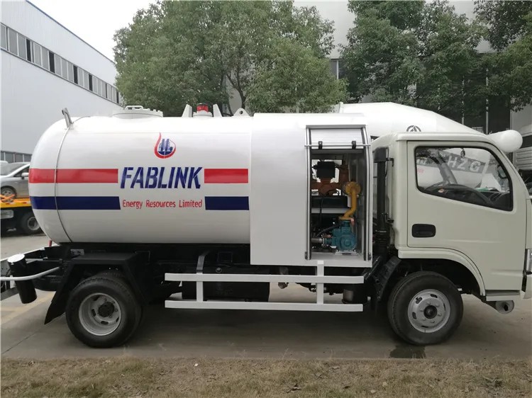 Dongfeng 3000L 2 Tons LPG Tanker Truck