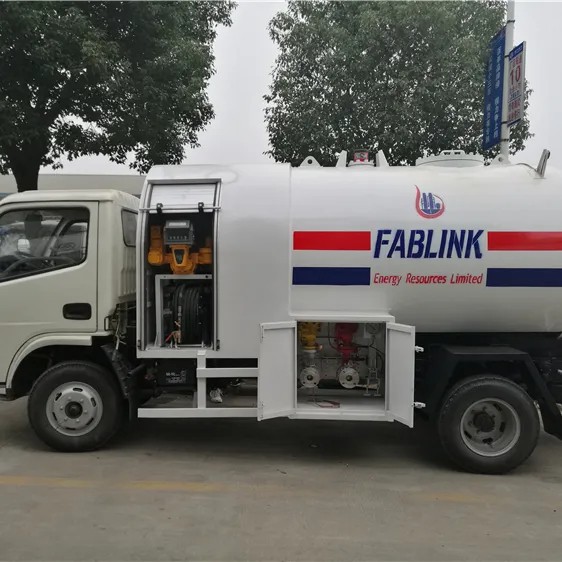Dongfeng 3000L 2 Tons LPG Tanker Truck