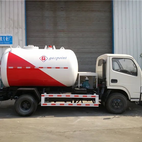 Dongfeng 5000 Liters 5 Tons LPG Bullet Truck
