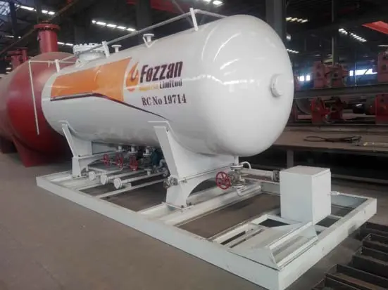 10000Liters 5tons Liquid Petroleum Gas Skid Station