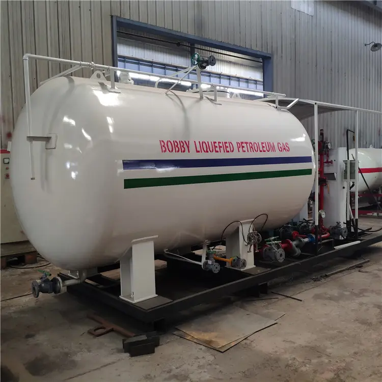 5CBM 2tons 3tons LPG Skid Station