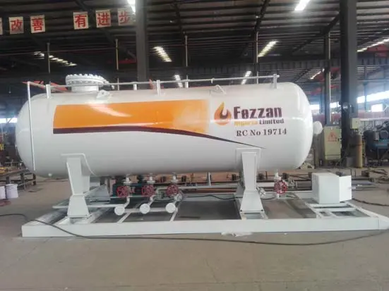 10000Liters 5tons Liquid Petroleum Gas Skid Station