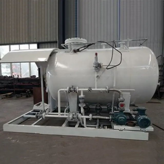6Ton 8CBM Cylinder Filling LPG Gas Skid Station