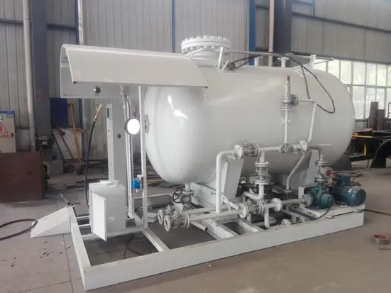 6Ton 8CBM Cylinder Filling LPG Gas Skid Station