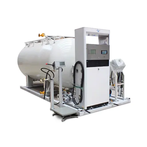 6Ton 8CBM Cylinder Filling LPG Gas Skid Station