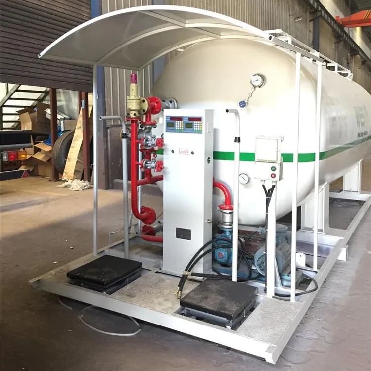 10 Tons LPG Skid Station