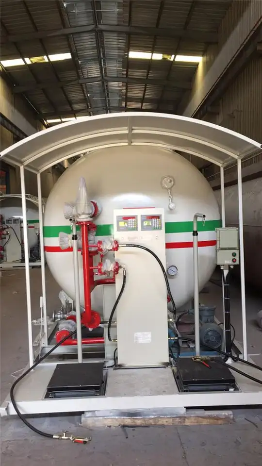 10 Tons LPG Skid Station