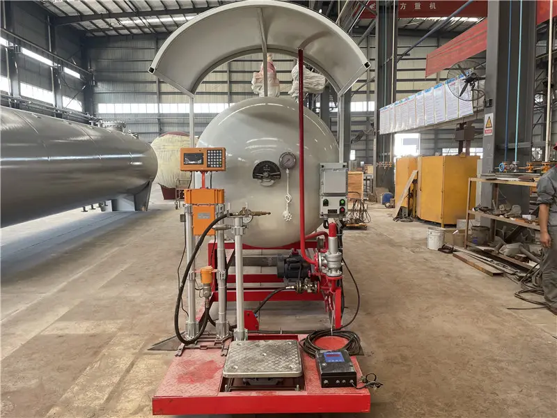 18CBM 15MT Skid LPG Cylinder Filling Plant