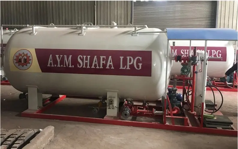 10mt 20000liter Propane Gas Cylinder Refilling Plant