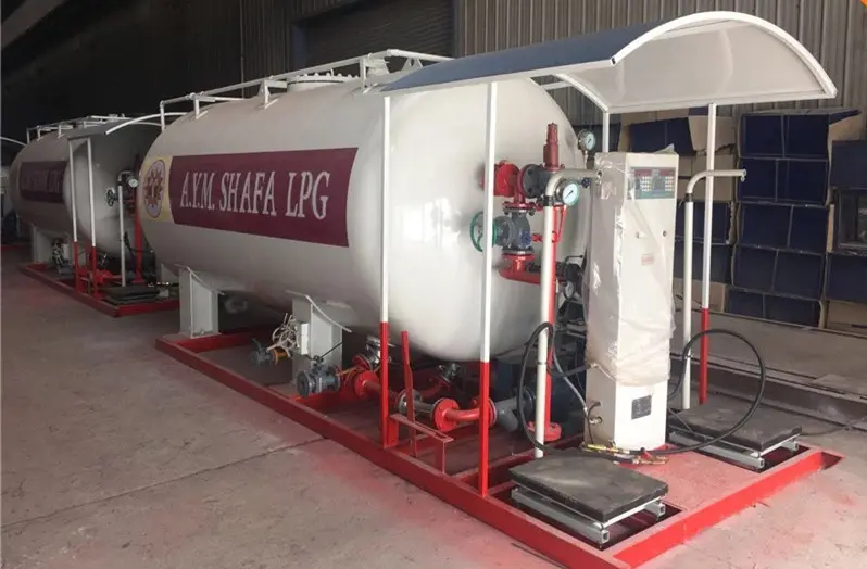 10mt 20000liter Propane Gas Cylinder Refilling Plant