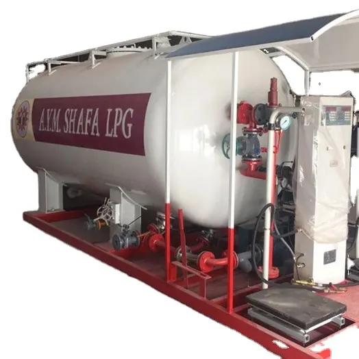 10mt 20000liter Propane Gas Cylinder Refilling Plant