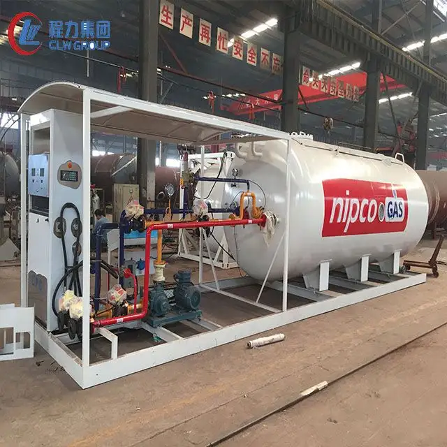 10m3 5 Tonnes Skid LPG Gas Station