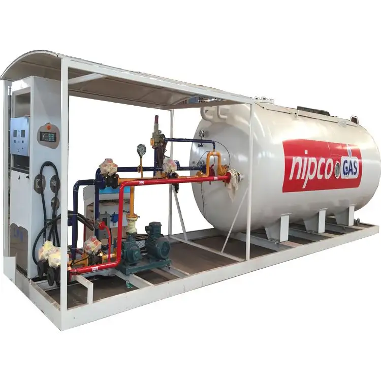 10m3 5 Tonnes Skid LPG Gas Station
