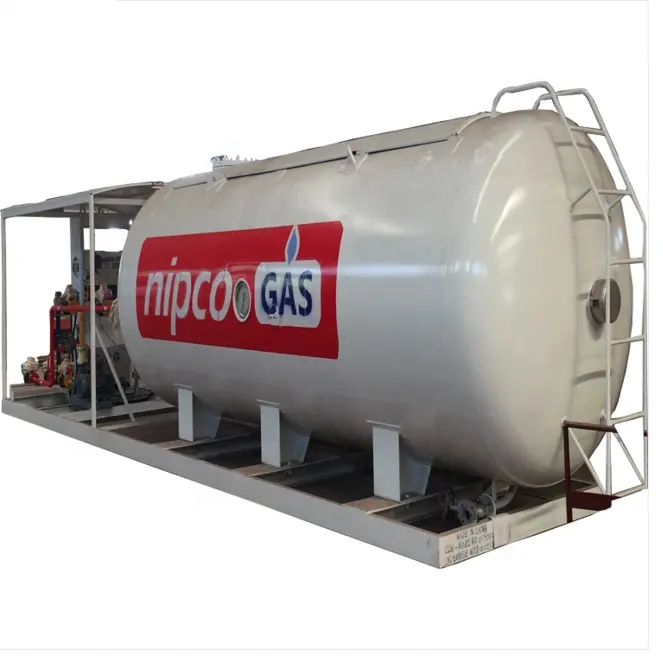 10m3 5 Tonnes Skid LPG Gas Station