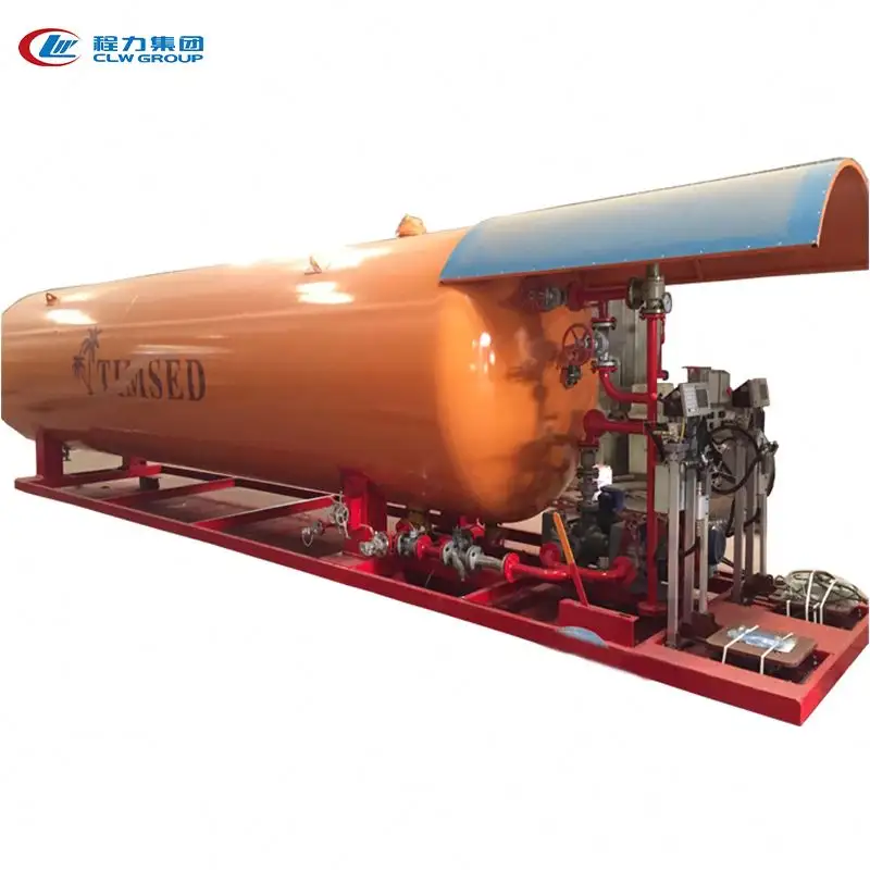 25cbm 25000Liters Lpg Mobile Filling Plant