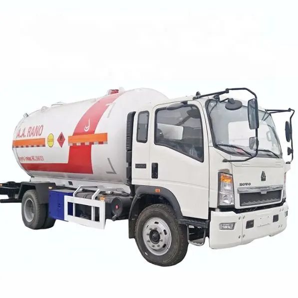 Howo 15000 Liters LPG Bobtail Truck