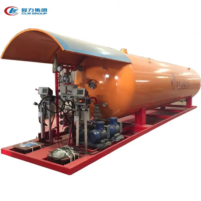 25cbm 25000Liters Lpg Mobile Filling Plant