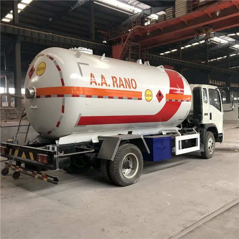 Howo 15000 Liters LPG Bobtail Truck