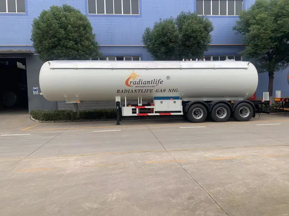 30cbm 40cbm 30tons 62000 Liters LPG Storage Tanker Semi Trailers