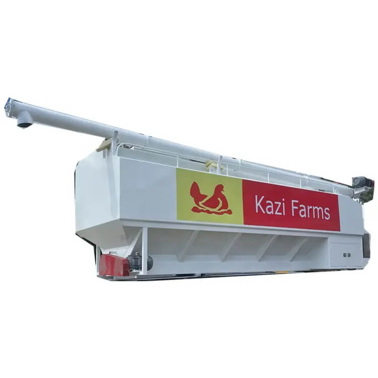 Chicken Duck Goose Pig Feed Delivery Semi Trailer