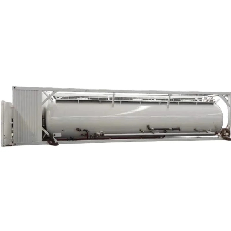 ISO 40 FT Bulk Cement Powder Material Tank Container