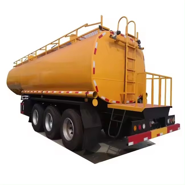3 Axles 40cbm 40000 Liters 40tons Water Tanker Trailer with Sprinkler