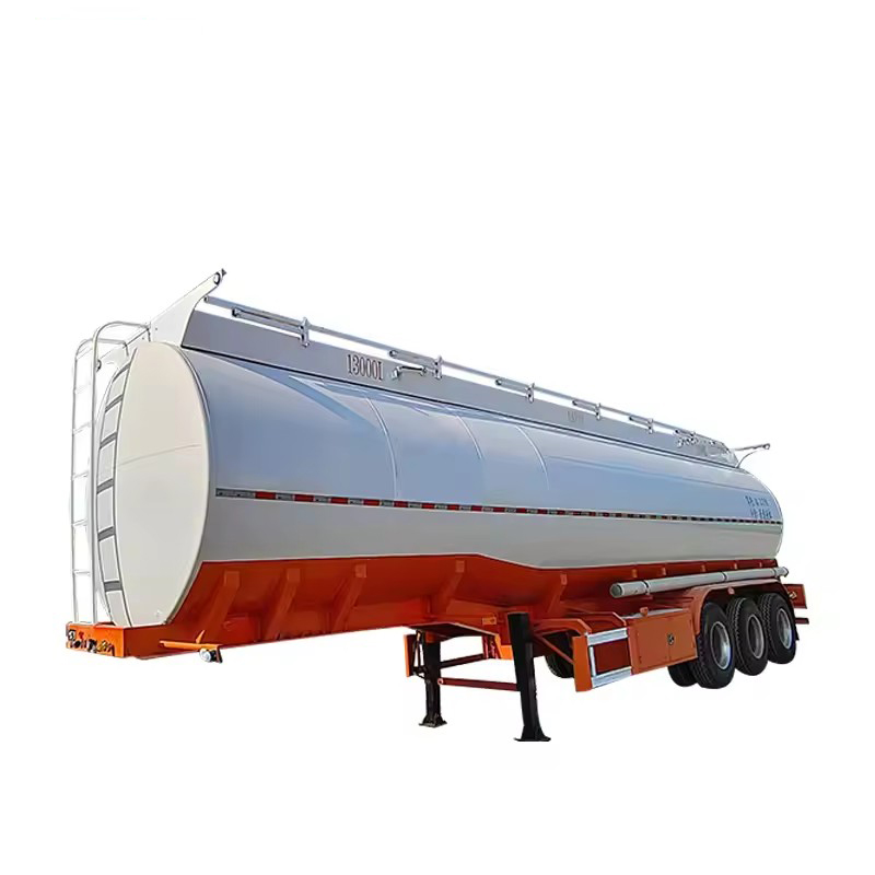 3 Axles 42cbm 42000 Liters Lubricating Oil Transport Tanker Trailer