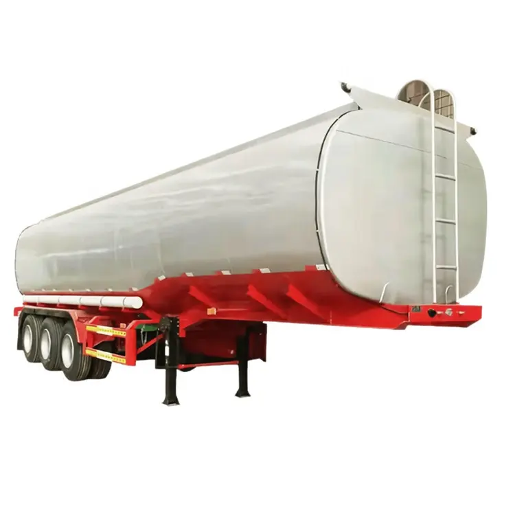 3 Axles 42cbm 42000 Liters Lubricating Oil Transport Tanker Trailer