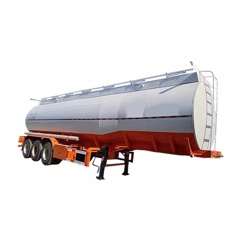 3 Axles 42cbm 42000 Liters Lubricating Oil Transport Tanker Trailer