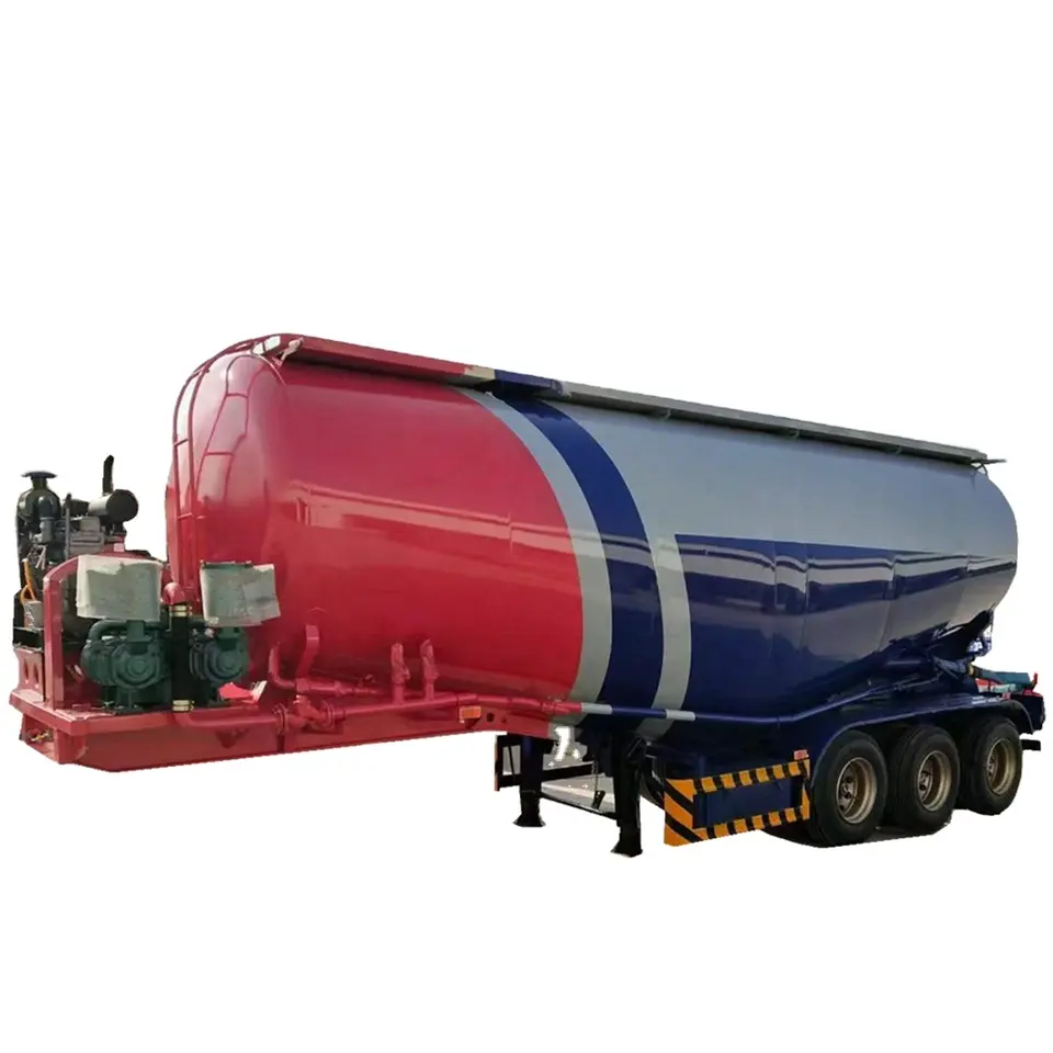 Vehicle Master V Type Bulk Dry Cement Tank Tanker Semi Trailer