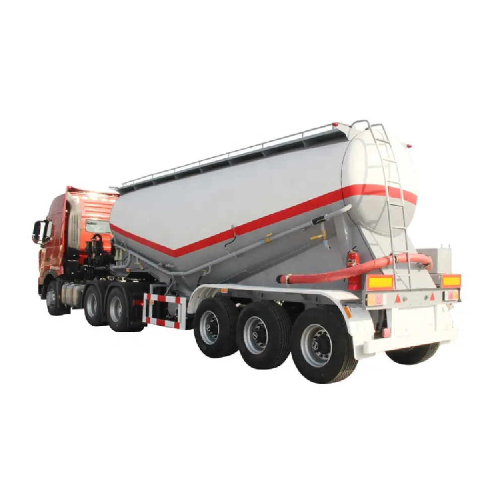 Vehicle Master V Type Bulk Dry Cement Tank Tanker Semi Trailer