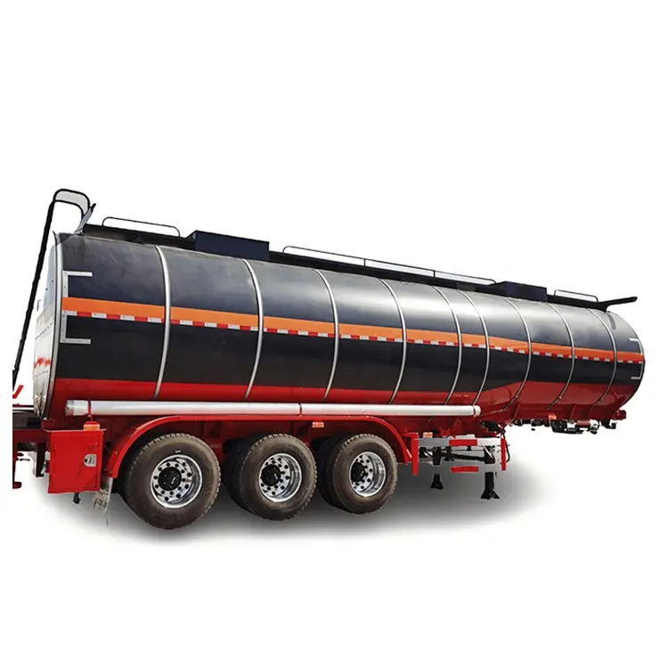 3 Axles 40cbm Insulated Asphalt Transport Tanker Trailer